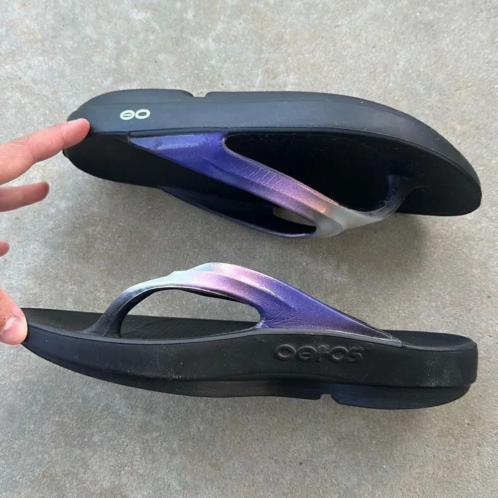 OOFOS OOlala Post Exercise Active Sport Recovery Sandal Women’s Sz 9